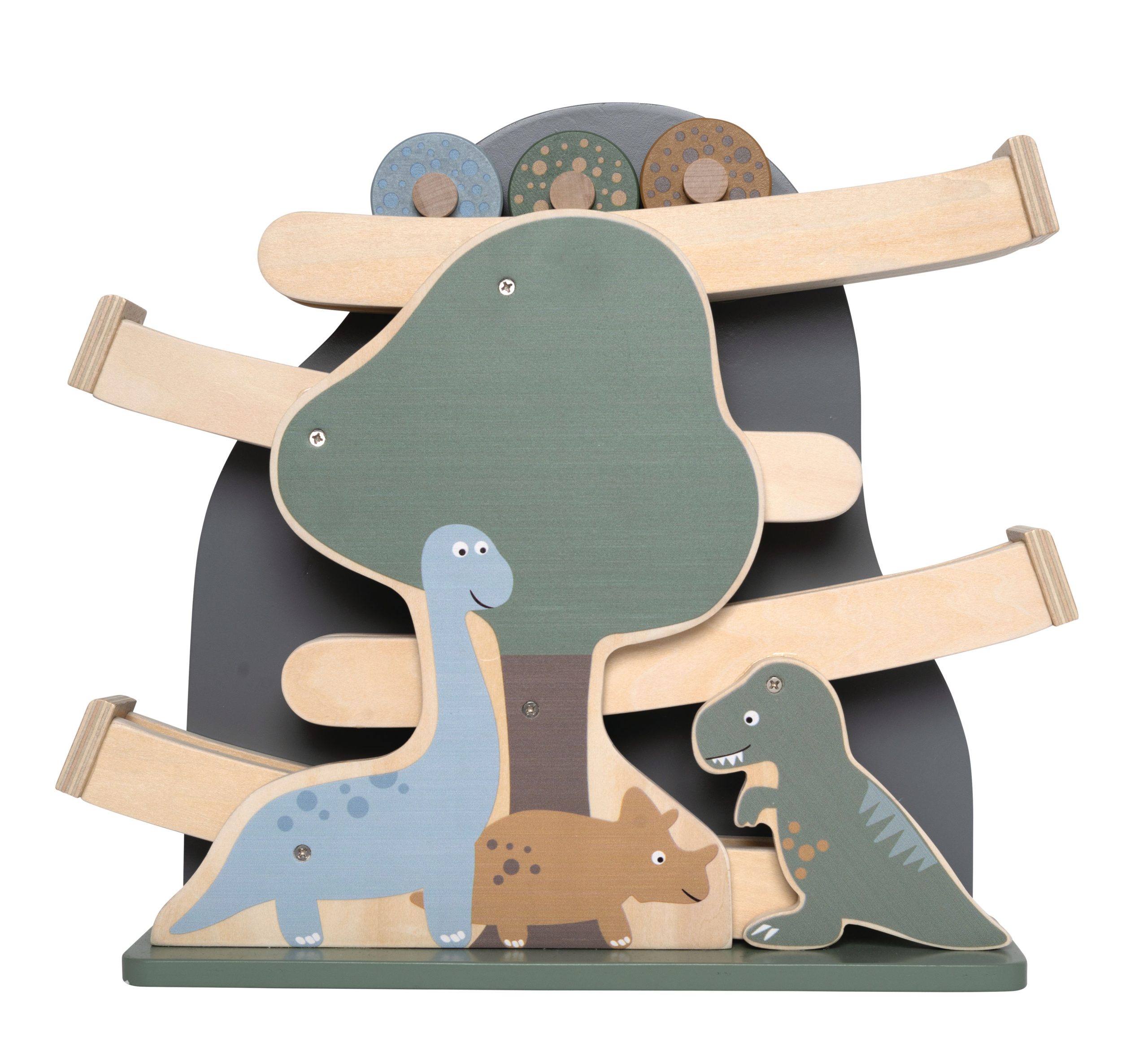 JABADABADO-W7296-7332599072964 JABADABADO Kugelbahn Dino W7296 3 Kugeln 22.5x29x9.5cm – Hochwertig & günstig bei ShopDeca