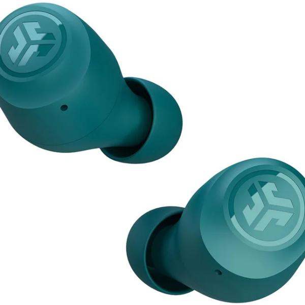 JLAB Go Pop+ Earbuds IEUEBGAIRPOPRTEL124 True Wireless, Teal