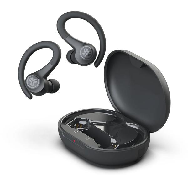 JLAB Go Sport+ Earbuds IEUEBGAIRSPRTRBLK124 True Wireless, Graphite