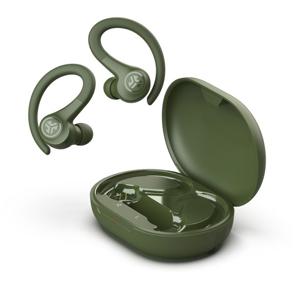 JLAB Go Sport+ Earbuds IEUEBGAIRSPRTRGRN124 True Wireless, Green