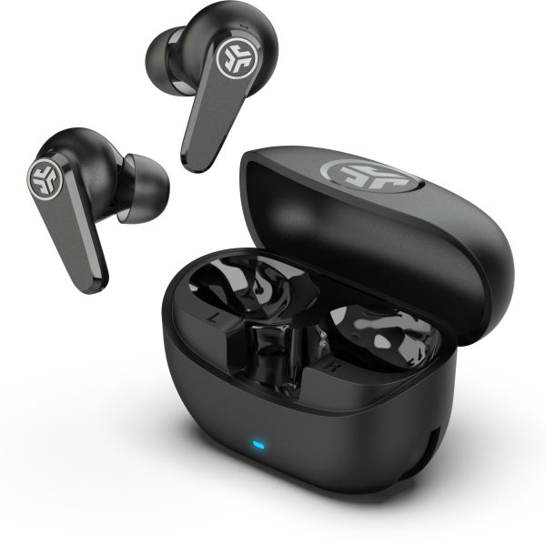 JLAB Go Pods ANC Earbuds IEUEBGOPODSRBLK124 True Wireless, Black