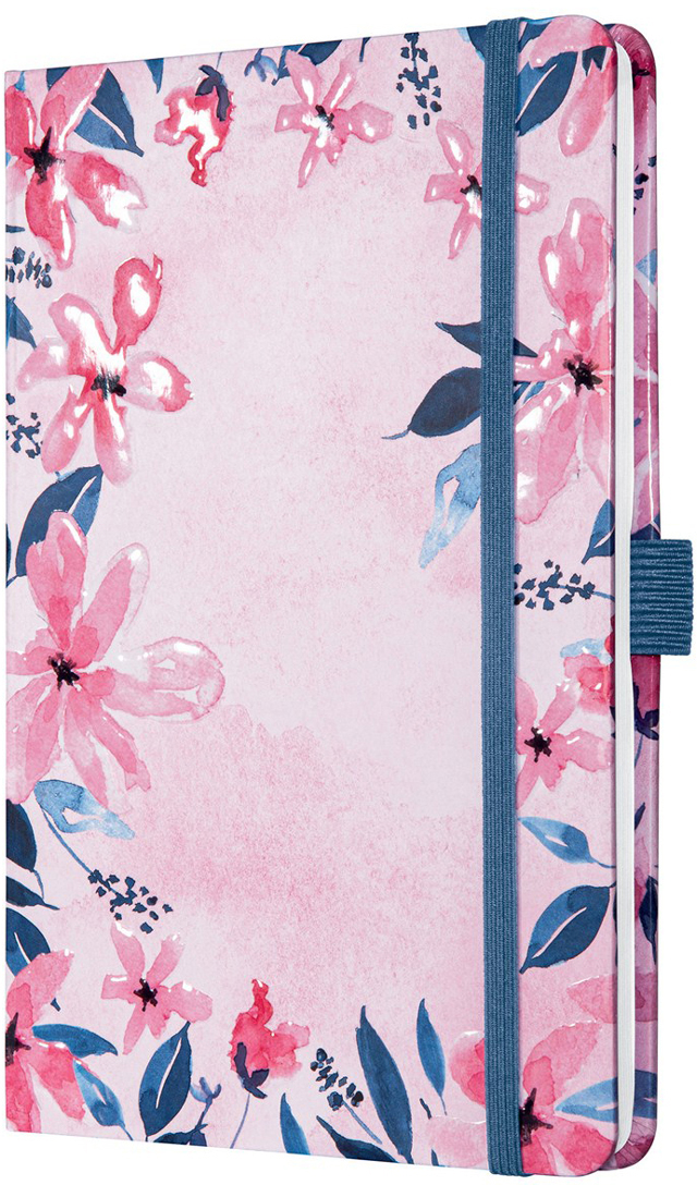 JOLIE-JN337-4004360804601 JOLIE Notizbuch Loose Florals JN337 Pink A5 liniert 174 Seiten – Hochwertig & günstig bei ShopDeca