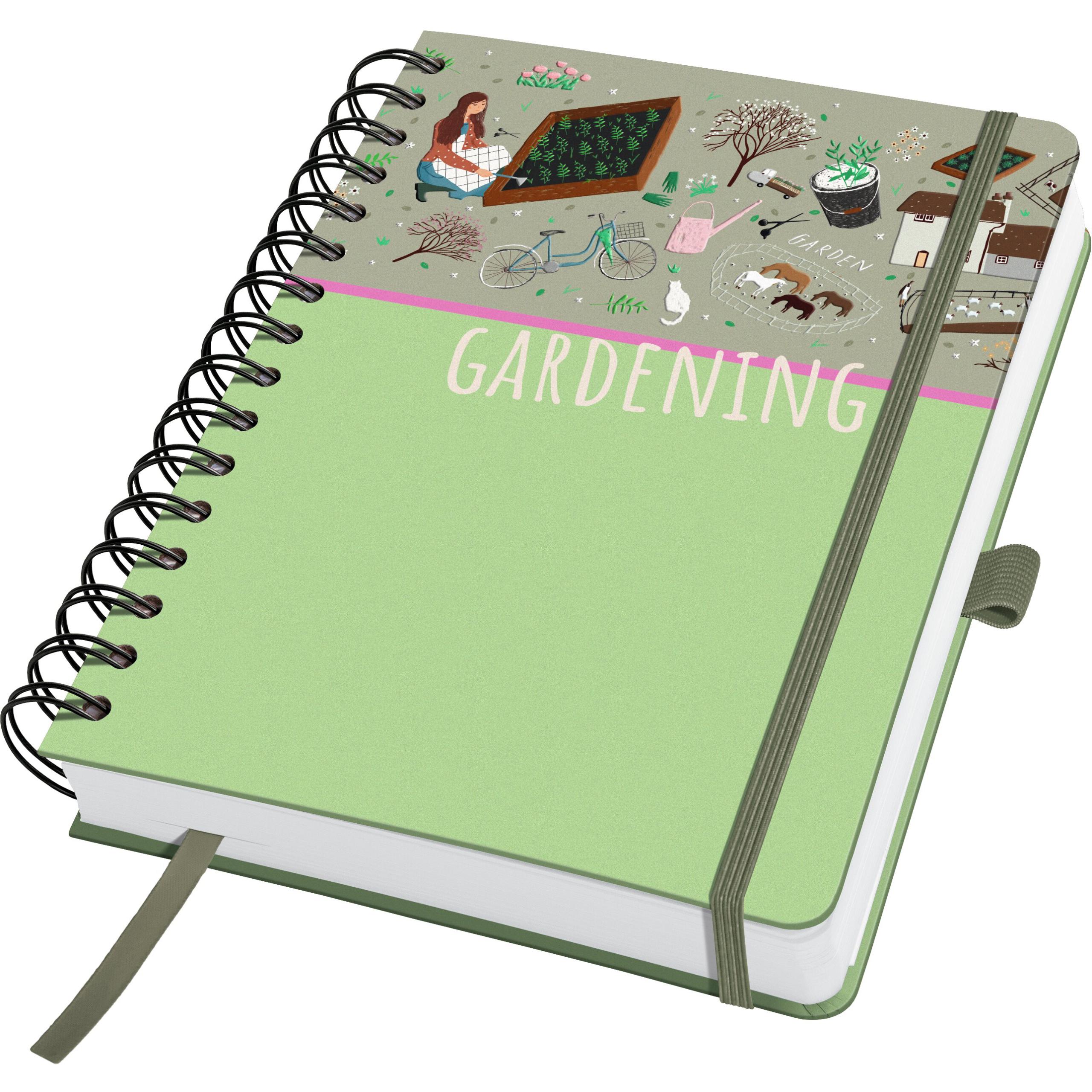 JOLIE-JN654-4004360769634 JOLIE Spiral-Notizbuch A5 JN654 Garden Love blanko 240 S. – Hochwertig & günstig bei ShopDeca