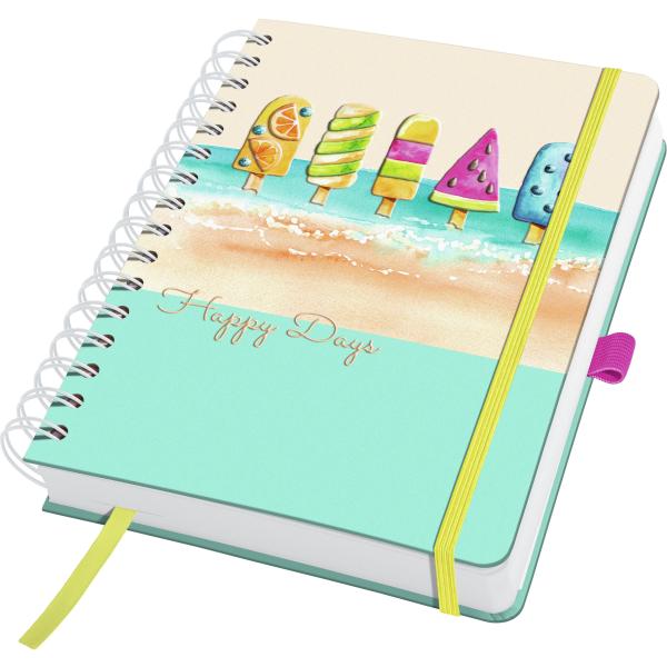 JOLIE Spiral-Notizbuch A5 JN655 Summer Breeze dot 240 S.