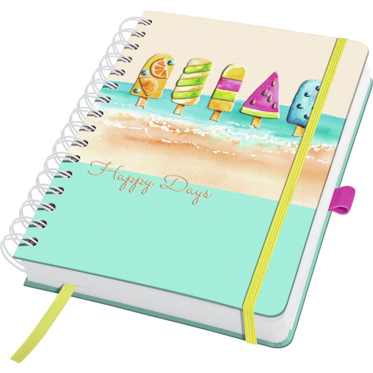 JOLIE Spiral-Notizbuch A5 JN655 Summer Breeze dot 240 S.