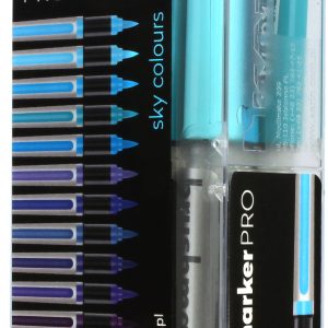 KARIN Brush Marker PRO 27C2 Sky colours 12 Stück