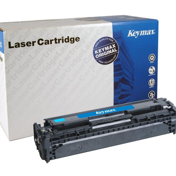 KEYMAX RMC-Toner-Modul cyan CB541AKEY zu HP CLJ CP1210 1400 Seiten
