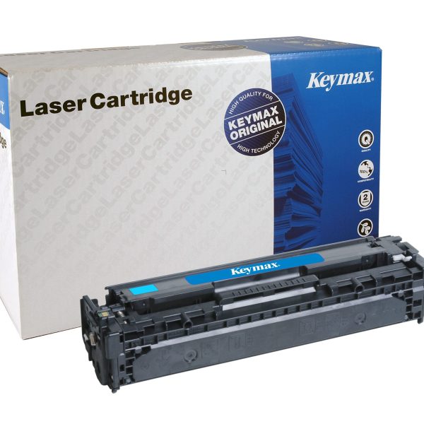 KEYMAX RMC-Toner-Modul cyan CB541AKEY zu HP CLJ CP1210 1400 Seiten