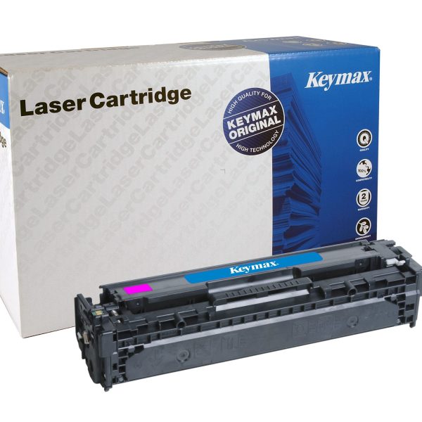 KEYMAX RMC-Toner-Modul magenta CB543AKEY zu HP CLJ CP1210 1400 Seiten