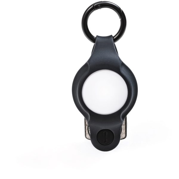 KEYSMART Air Flex Silicone KS041-BLK Key Holder for AirTag, Black