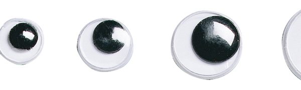 KNORR PRANDELL Wackelaugen 7mm 8386900 selbstklebend 52 Stück