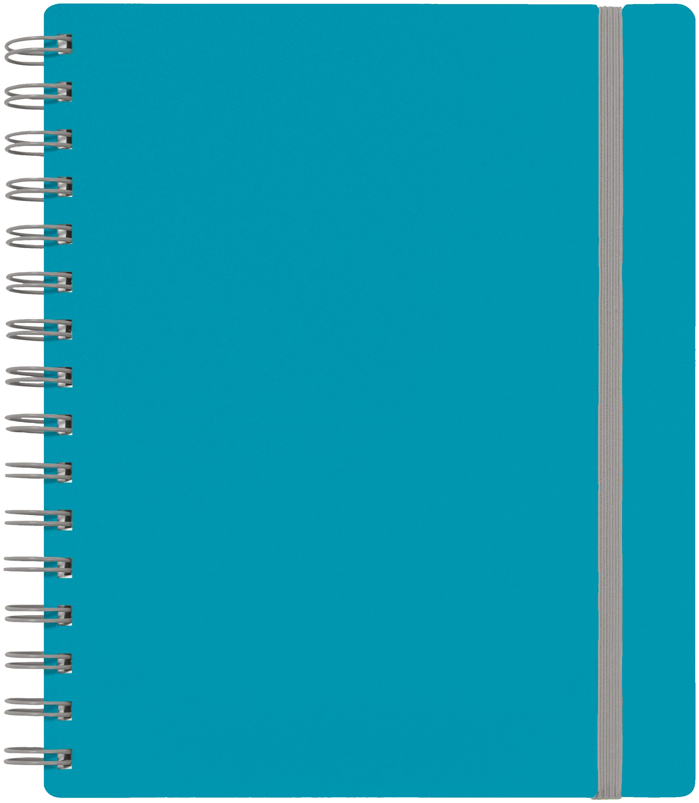 KOLMA-06.543.20-7611967060872 KOLMA Spiralheft Doppia A5 06.543.20 blau/grau, kariert 100 Blatt – Hochwertig & günstig bei ShopDeca