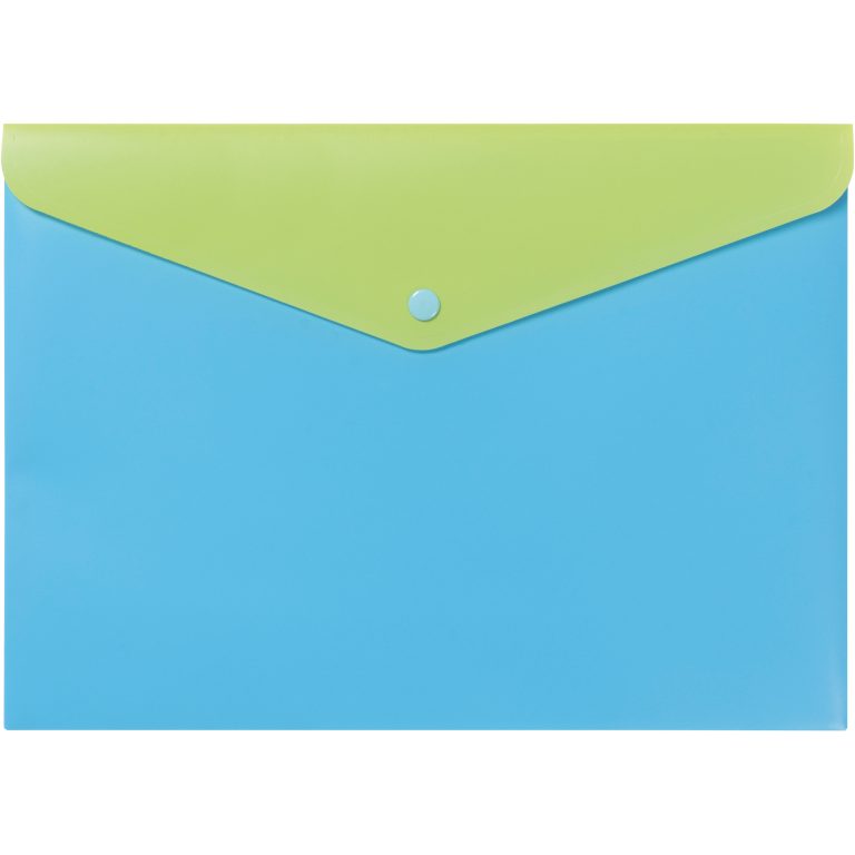 KOLMA Dokumententasche Doppia A4 08.152.20 blau/grün