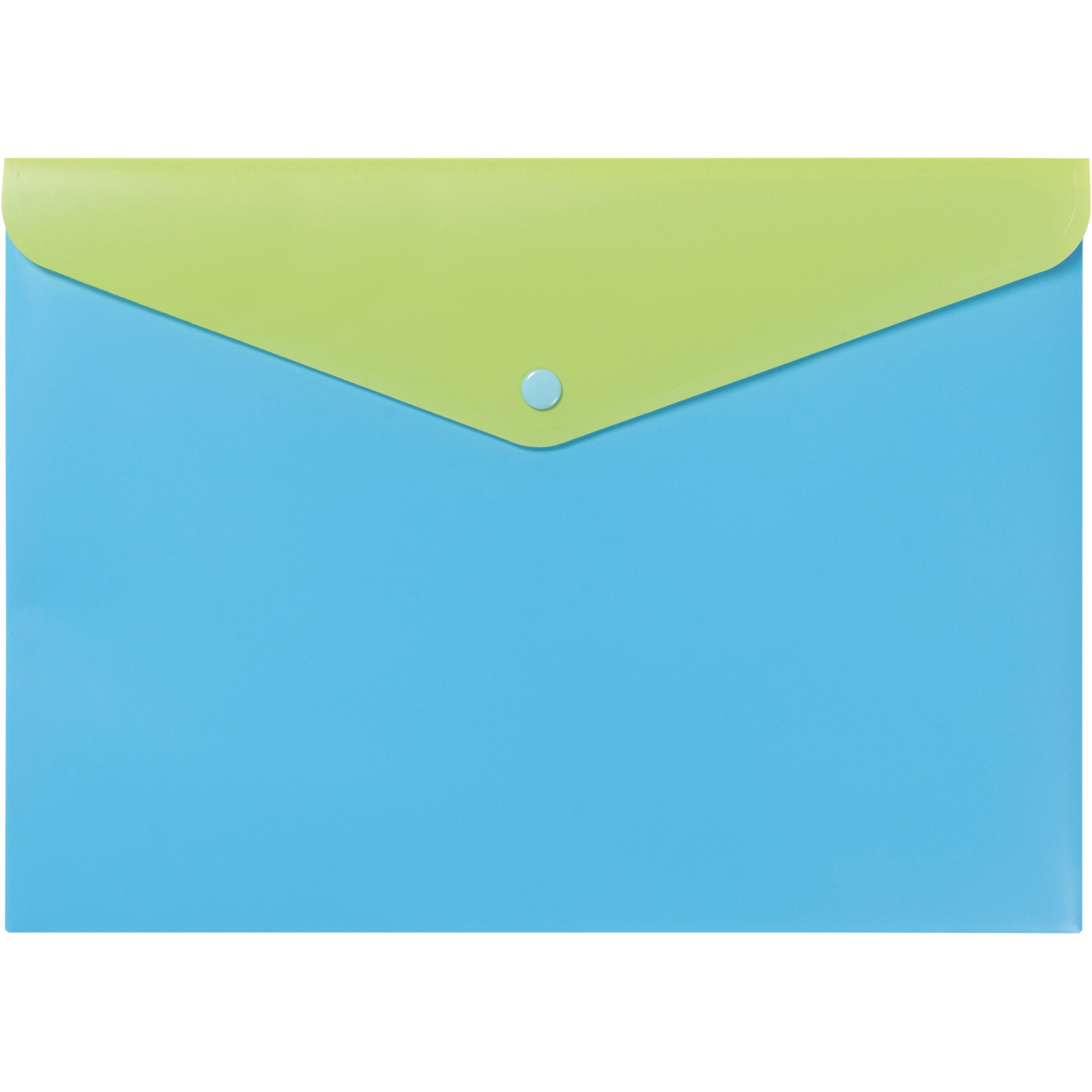 KOLMA-08.152.20-7611967080801 KOLMA Dokumententasche Doppia A4 08.152.20 blau/grün – Hochwertig & günstig bei ShopDeca