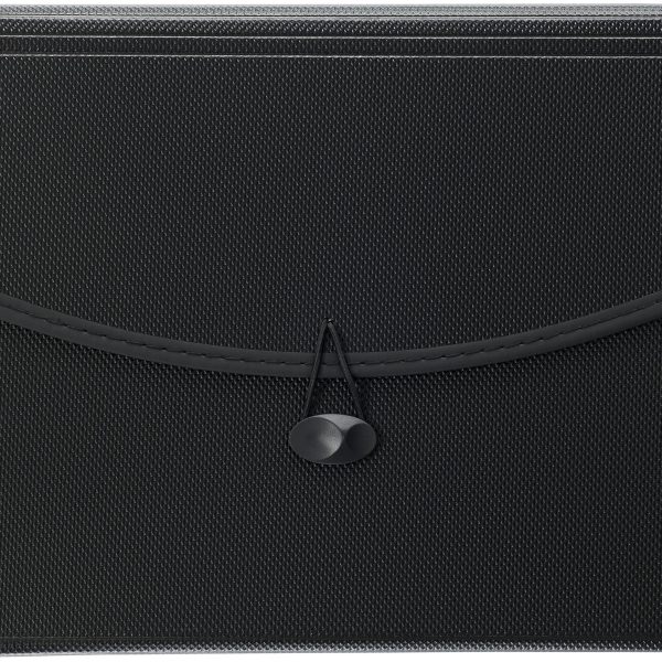 KOLMA Fächermappe Selection A4 11.053.06 mit Zip, schwarz 6 Fächer