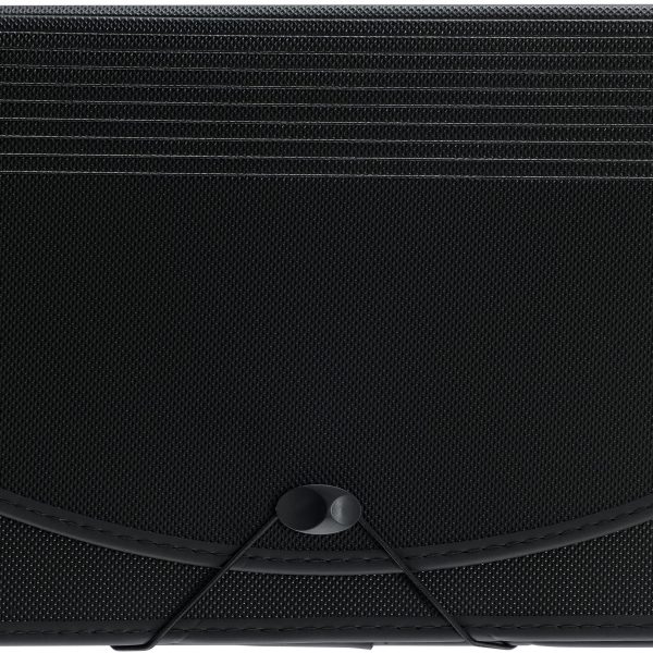 KOLMA Fächermappe Selection A4 11.055.06 flex. Boden,schwarz 12 Fächer