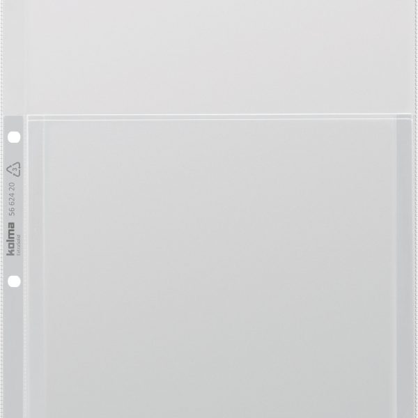 KOLMA Zeigetasche PP ExtraS.teild.A4 56.624.20 transp., 20mm, Voluma 5 Stück