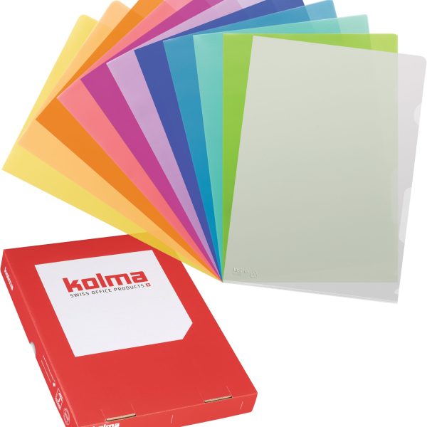 KOLMA Sichtmappen Superstrong A4 59.433.24 carrot 10 Stück