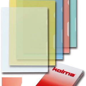 KOLMA Sichtmappen A4 59.444.19 ass., soft 100 Stück