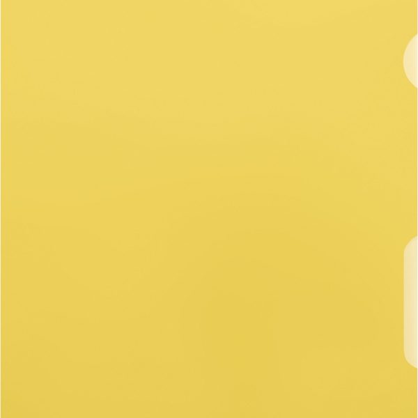 KOLMA Sichtmappen Superstrong A4 59.646.11 gelb glatt 10 Stück