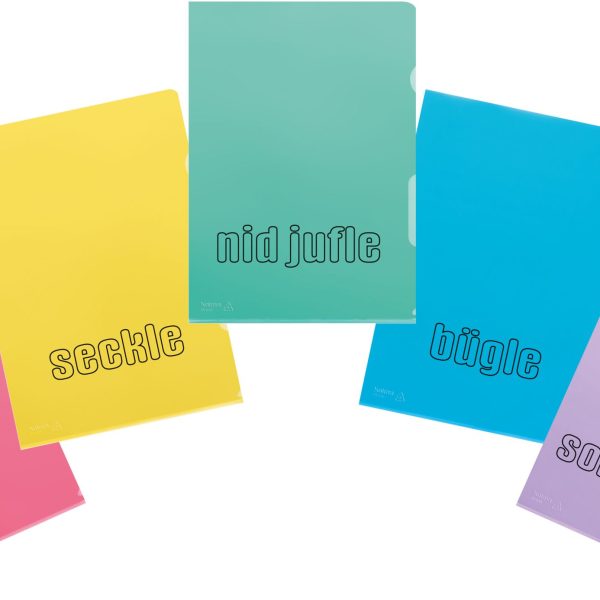 KOLMA Sichtmappe Fashion Bärn 59.902.19 A4 assortiert 10 Stück