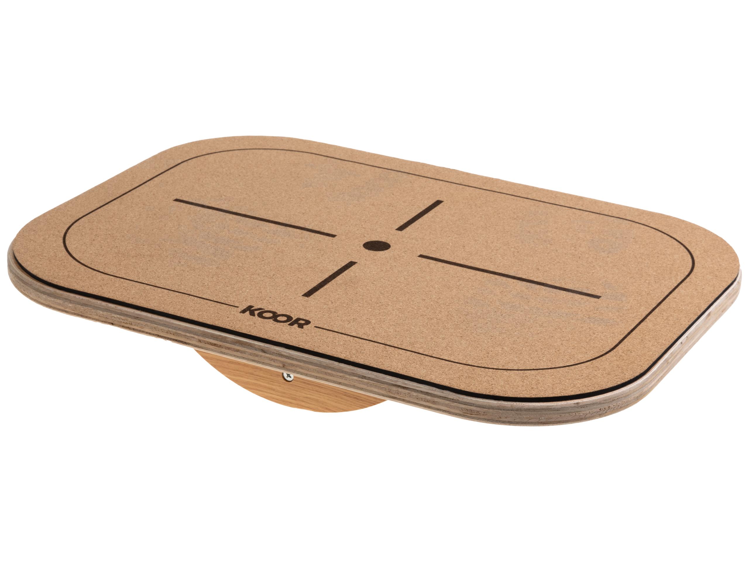 KOOR-F02512-7613081125802 KOOR Balance Board F02512 Kork – Hochwertig & günstig bei ShopDeca