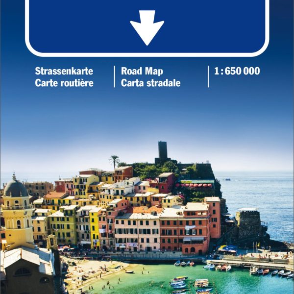 KÜMMERLY+FREY Strassenkarte 3-259-01842- Italien Nord 1:650'000