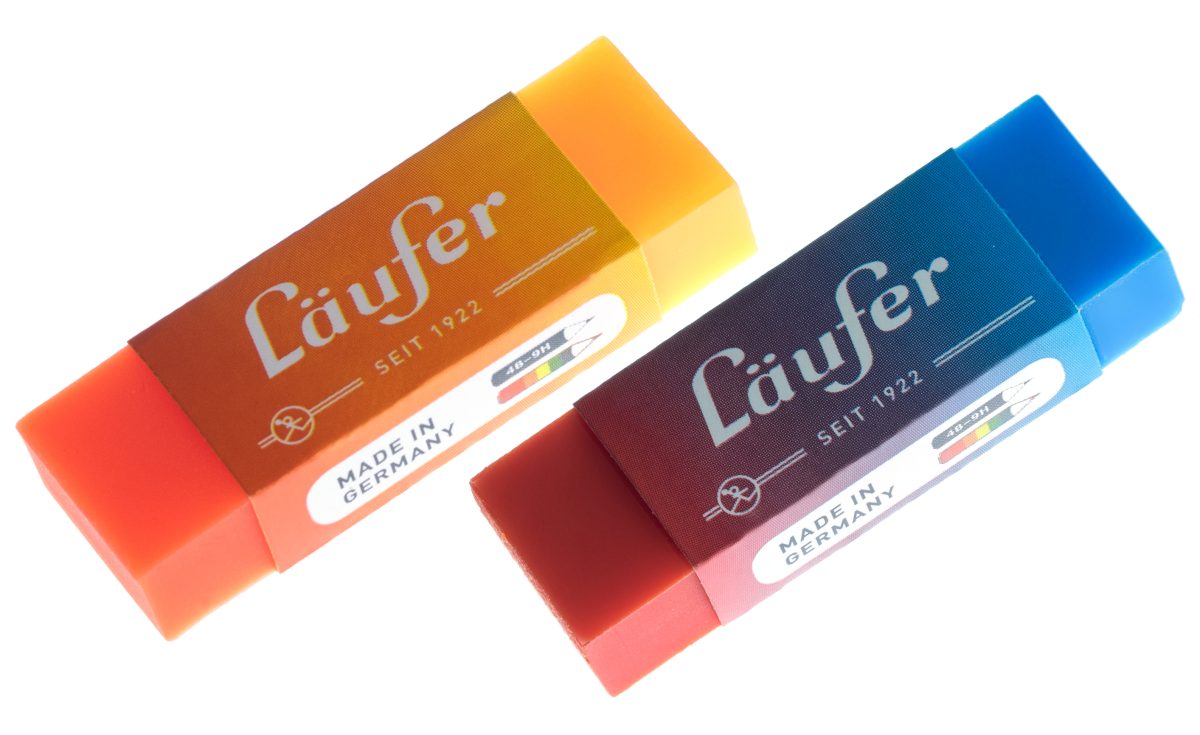LÄUFER Plast-Radierer 65x21x12mm 12005 farbig ass. – Hochwertig & günstig bei ShopDeca