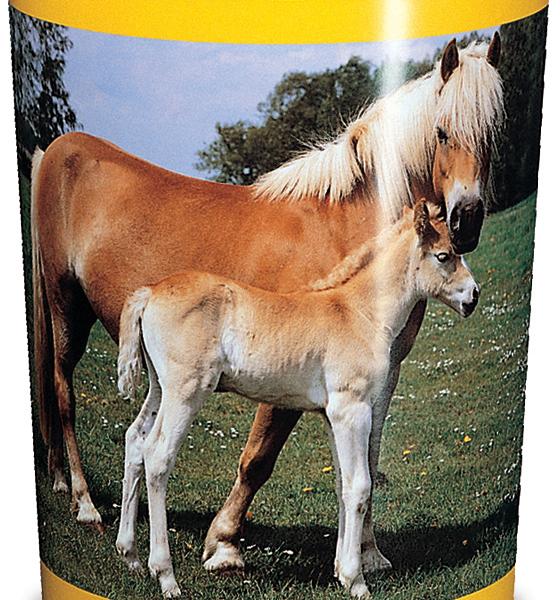 LÄUFER Papierkorb 26557 Pferde 13lt