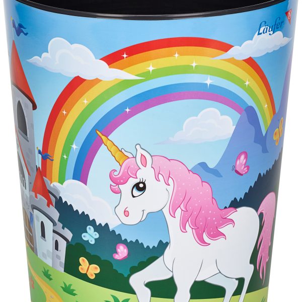 LÄUFER Papierkorb 26664 Einhorn 13lt