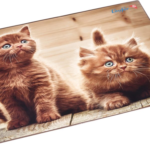 LÄUFER Schreibunterlage 46650 Neugierige Kätzchen 53x40cm