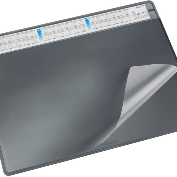 LÄUFER Schreibunterlage 65x50cm 47656 Durella SOFT schwarz