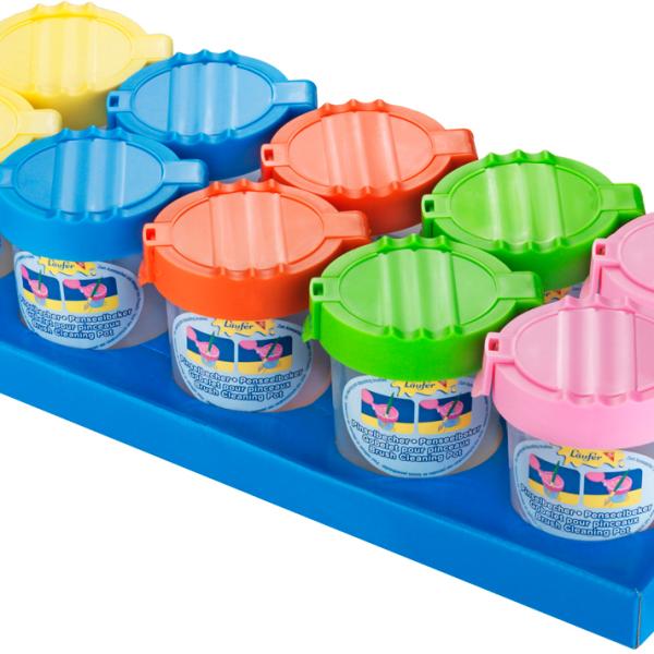 LÄUFER Pinselbecher 86401 ass. 5,5/7x8cm