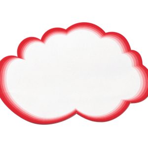 LEGAMASTER Moderationskarten Wolke 7-250500 37x61cm 20 Stück