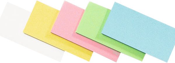 LEGAMASTER Moderationskarten Rechteck 7-252199 10x20cm 500 Stück, ass.