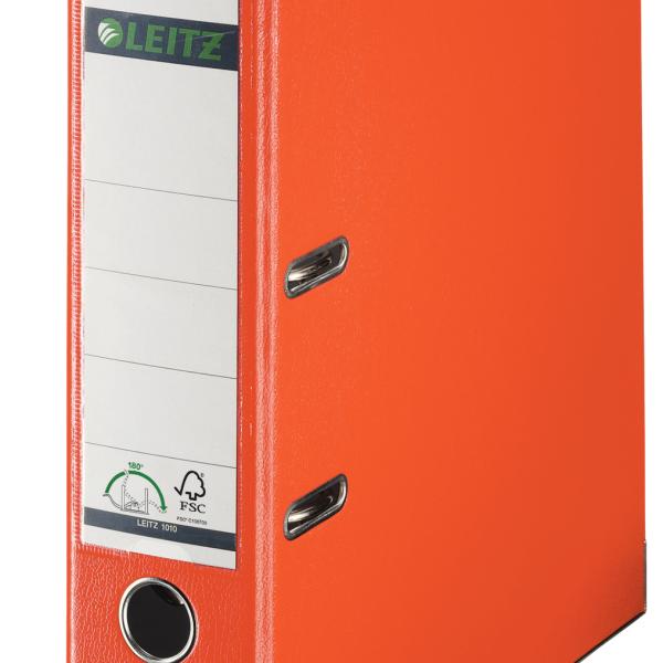 LEITZ Qualitäts-Ordner 180° 8cm 10105045 orange A4