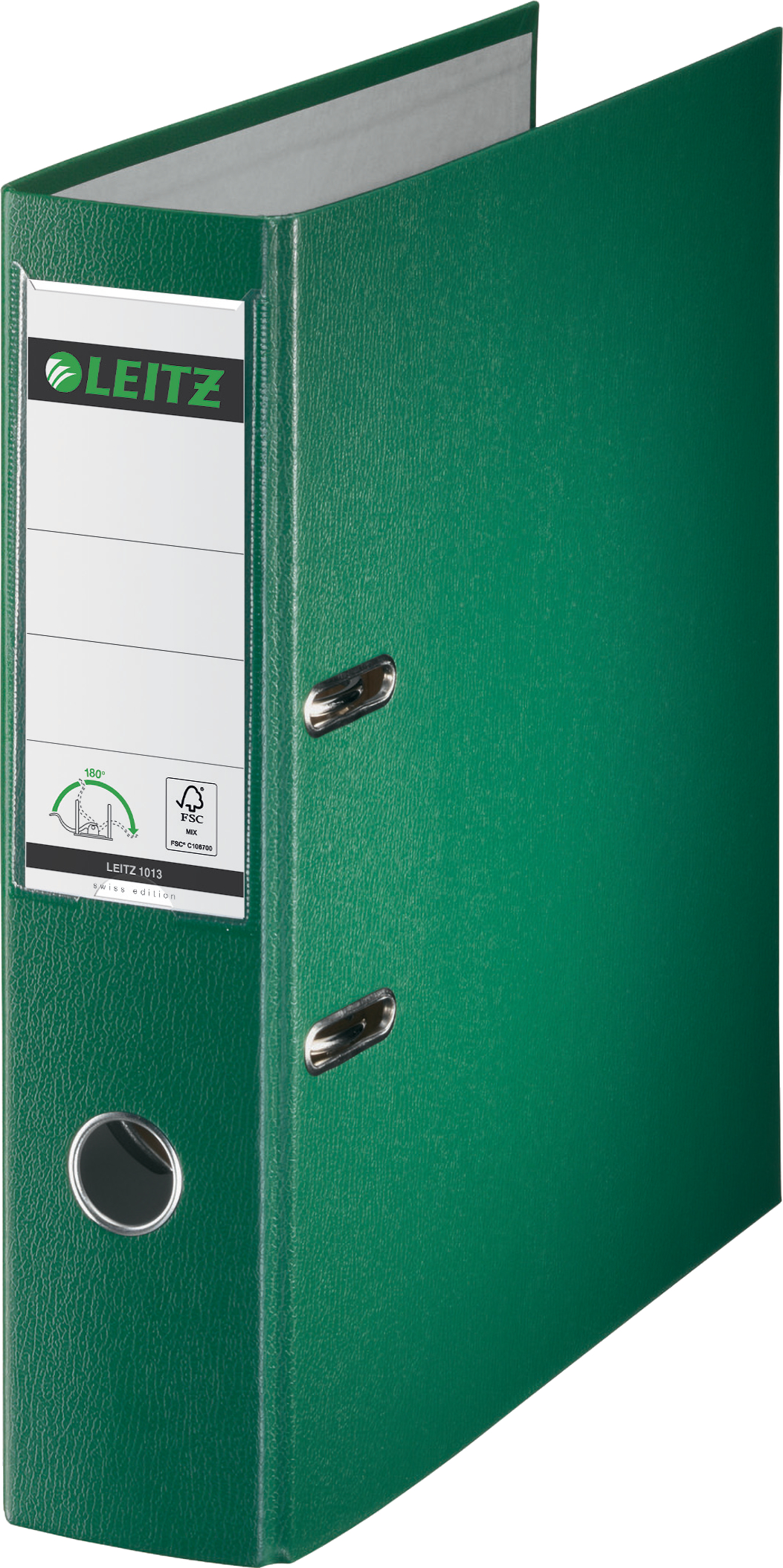 LEITZ-10135055-4002432365005 LEITZ Ordner Swiss Edition 180° 8cm 10135055 grün A4 – Hochwertig & günstig bei ShopDeca