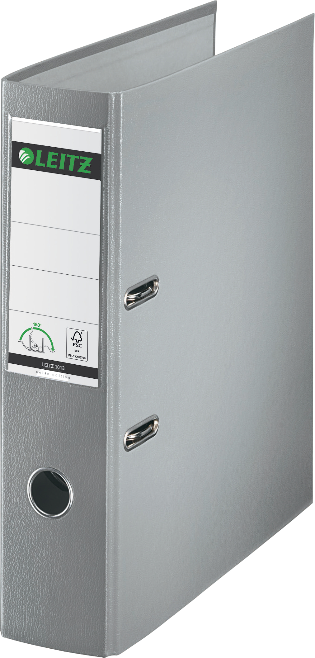 LEITZ-10135085-4002432365012 LEITZ Ordner Swiss Edition 180° 8cm 10135085 grau A4 – Hochwertig & günstig bei ShopDeca