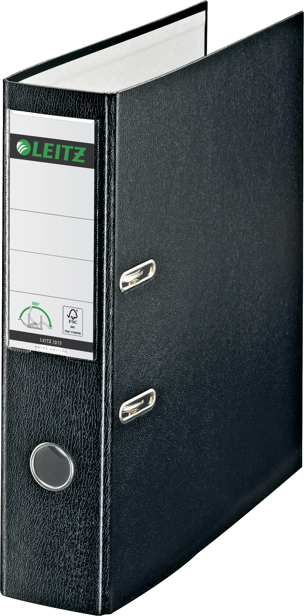 LEITZ-10135095-4002432365029 LEITZ Ordner Swiss Edition 180° 8cm 10135095 schwarz A4 – Hochwertig & günstig bei ShopDeca