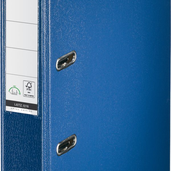 LEITZ Ordner Swiss Edit. 180° 5.2cm 10165035 blau A4