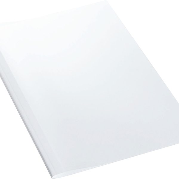 LEITZ Thermobindemappen Standard A4 177158 weiss, 1.5mm 100 Stück
