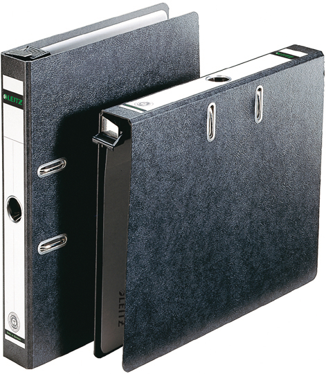 LEITZ Hängeordner RB50 8cm 18220000 schwarz A4