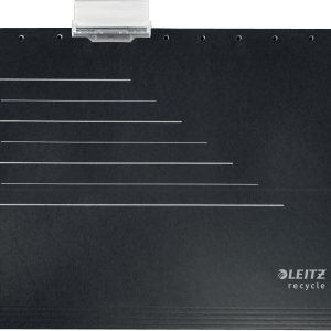 LEITZ Hängemappe Recycle A4 1921-00-95 schwarz, Karton