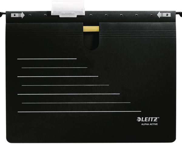 LEITZ Hängemappe Alpha A4 19243095 schwarz 5 Stück