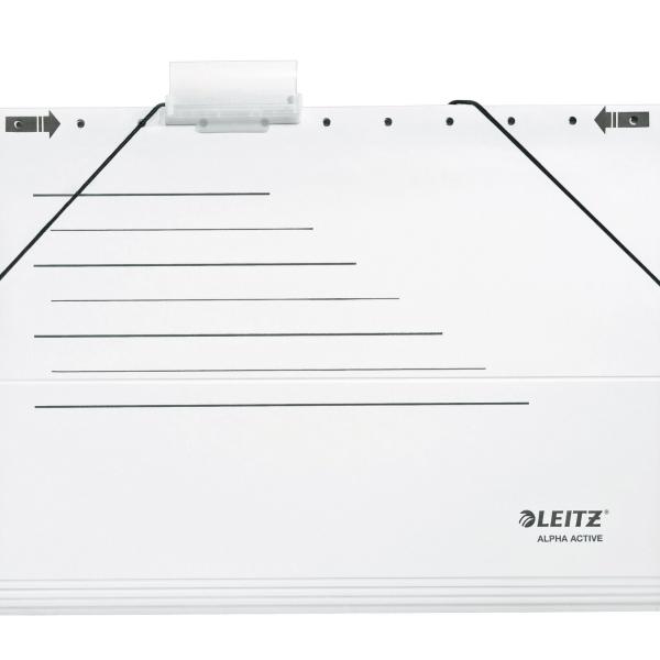 LEITZ Hängemappe Alpha Active A4 19253001 weiss 26cm 5 Stück