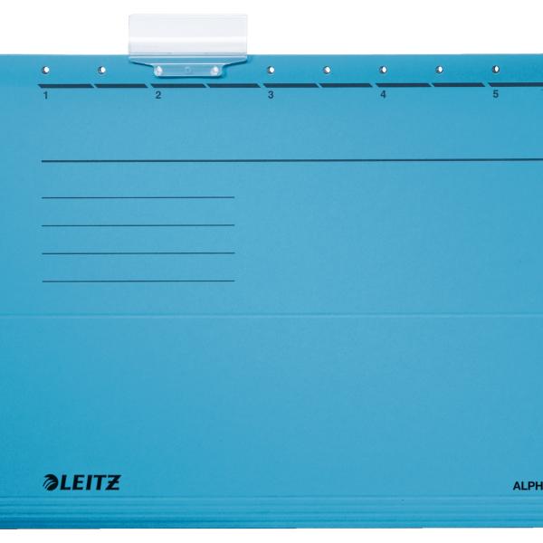 LEITZ Hängemappe Alpha A4 19853035 blau 5 Stück