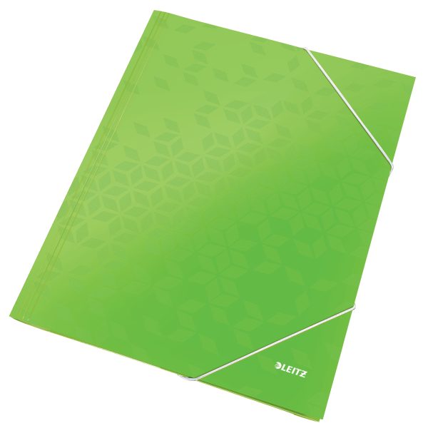 LEITZ Gummibandmappe WOW A4 39820054 grün