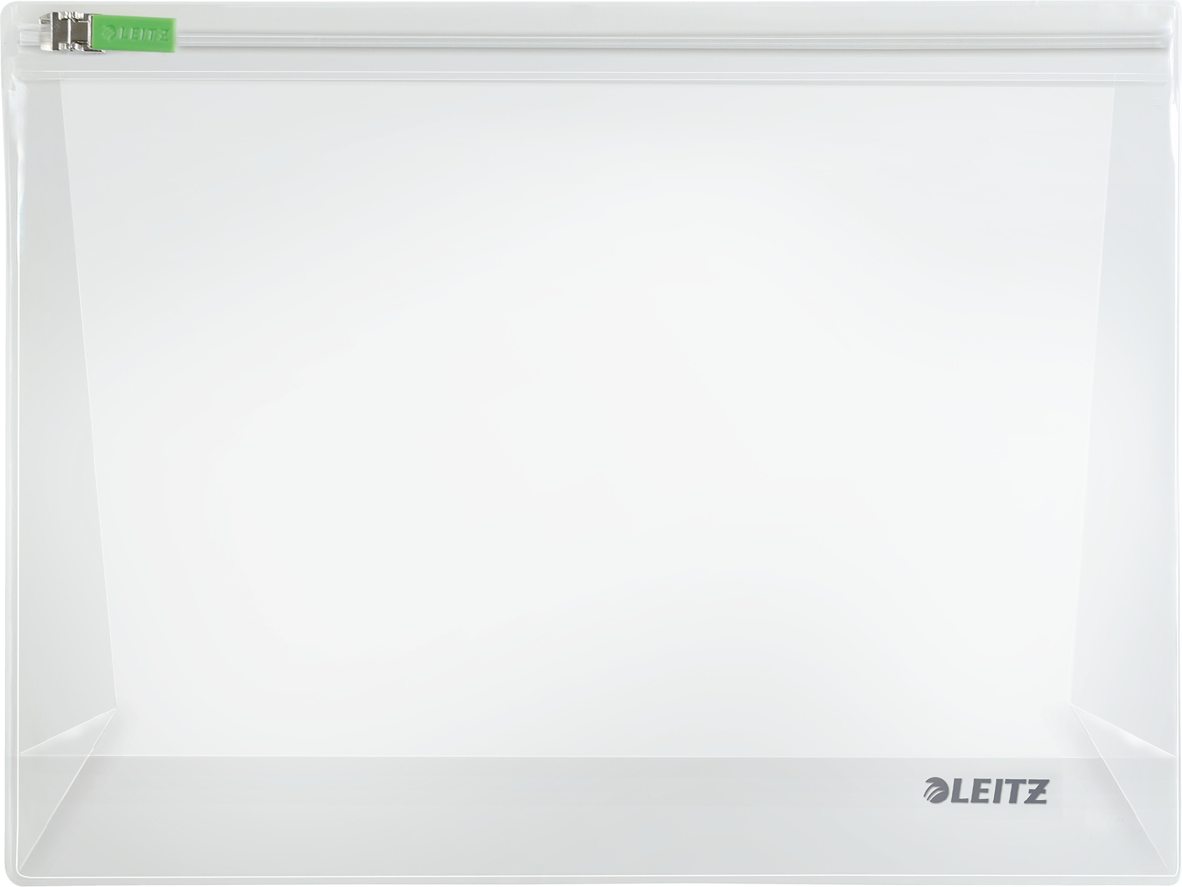 LEITZ-40080000-4002432111817 LEITZ Zip-Verschlusstasche M 40080000 transparent 2 Stück – Hochwertig & günstig bei ShopDeca