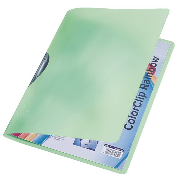 LEITZ Color Clip Rainbow A4 41760055 grün