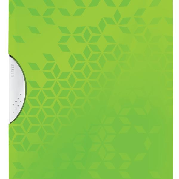 LEITZ Klemmhefter WOW ColorClip A4 41850054 grün 30 Blatt